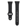 Läderarmband i Svart med Modernt Spänne
