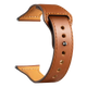 Läderarmband i Brunt med Modernt Spänne