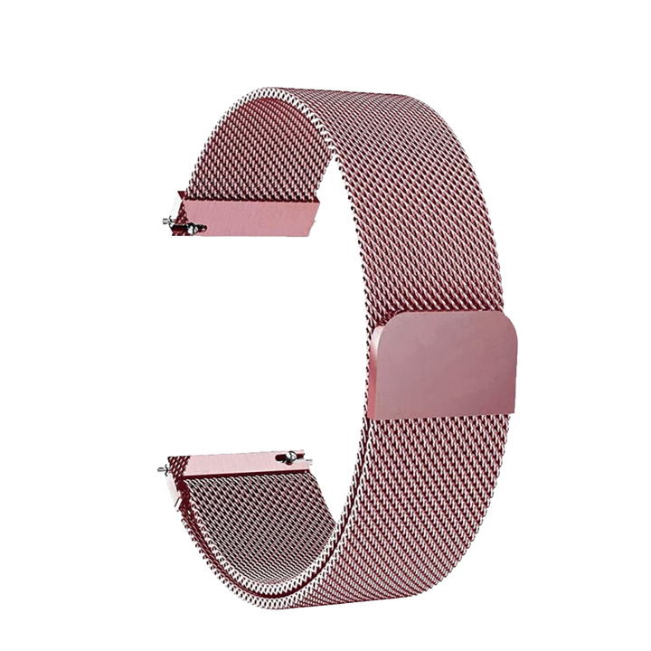 Milanoarmband i Rosa